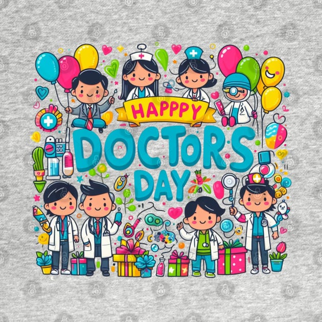 Happy doctor day for every doctor's by Yns store